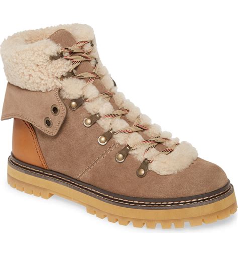 see by chloe hiking boots|see by chloe boots women.